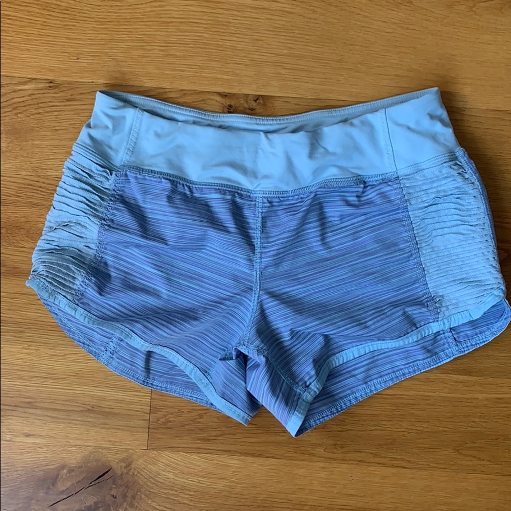 Blue Lululemon Shorts